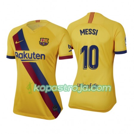 Billiga Fotbollströjor FC Barcelona Lionel Messi 10 Dam Borta tröja 2019/20 Kortärmad